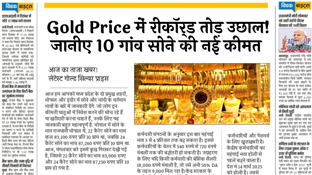 Gold Upswing Info